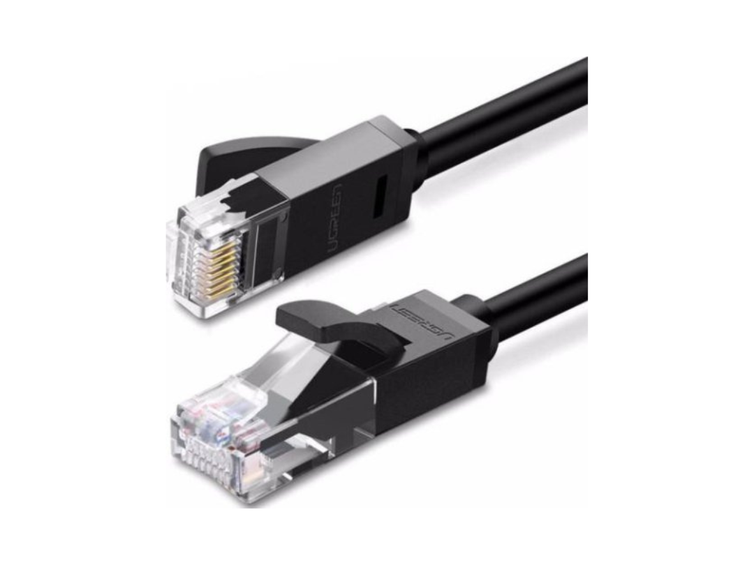 كابل LAN U/UTP CAT 6 من uGreen بطول 3 متر (أسود) NW102-20161 كابل LAN U/UTP CAT 6 من uGreen بطول 3 متر (أسود) NW102-20161